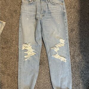 Brand new Agolde Light Blue Distressed Ankle Jeans size 26